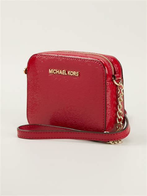 red crossbody bag michael kors|michael kors red bag sale.